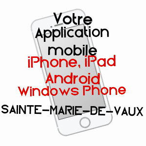 application mobile à SAINTE-MARIE-DE-VAUX / HAUTE-VIENNE
