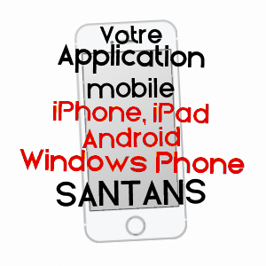 application mobile à SANTANS / JURA