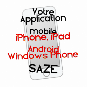 application mobile à SAZE / GARD