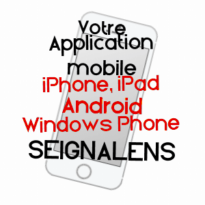 application mobile à SEIGNALENS / AUDE
