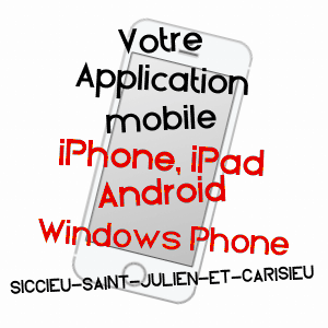 application mobile à SICCIEU-SAINT-JULIEN-ET-CARISIEU / ISèRE