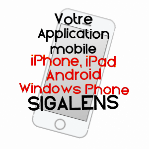 application mobile à SIGALENS / GIRONDE