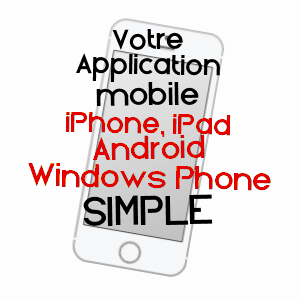 application mobile à SIMPLé / MAYENNE