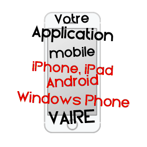 application mobile à VAIRé / VENDéE
