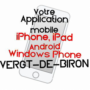application mobile à VERGT-DE-BIRON / DORDOGNE